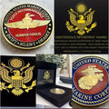 U S MARINE CORPS FORCE RECONNAISSANCE Challenge Coin Retirement Award
