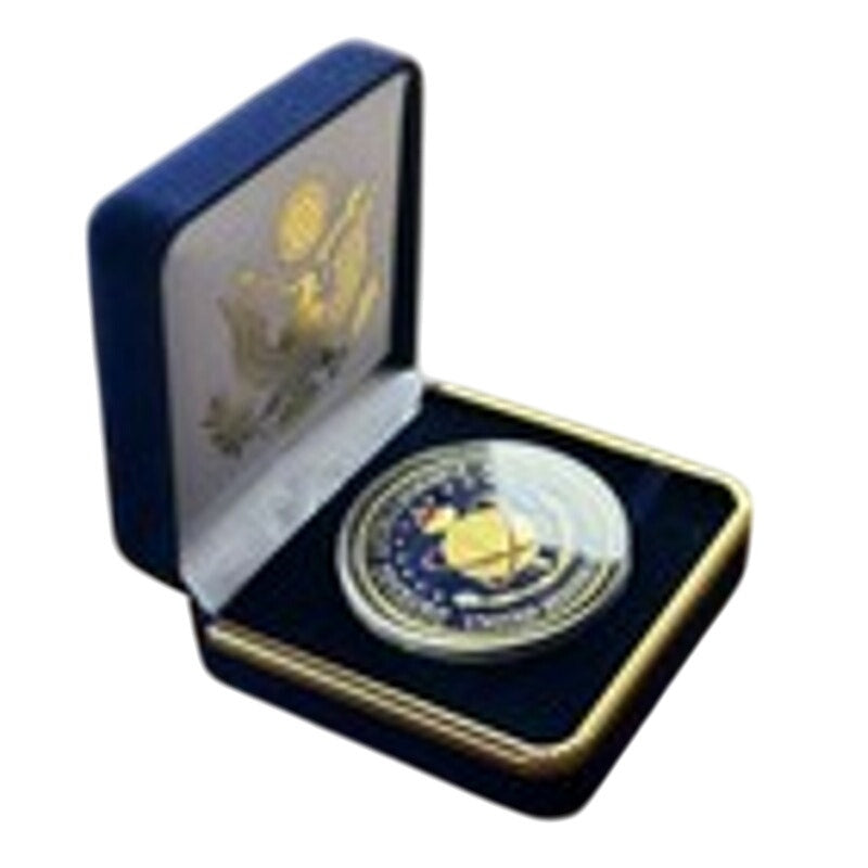 Department of Energy (DOE) Challenge Coin With Blue Velvet Case. Fast Shipping!
