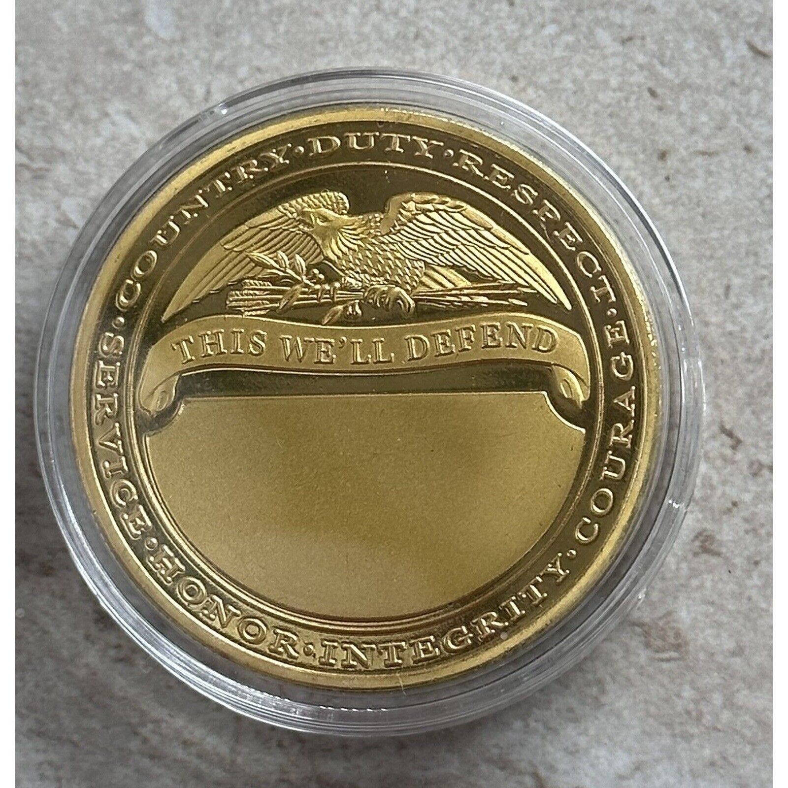 US Army Ranger Challenge Coin "Rangers Lead the Way " SPECIAL OPERATIONS & Case