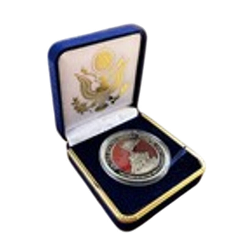 Department of Energy (DOE) Challenge Coin With Blue Velvet Case. Fast Shipping!
