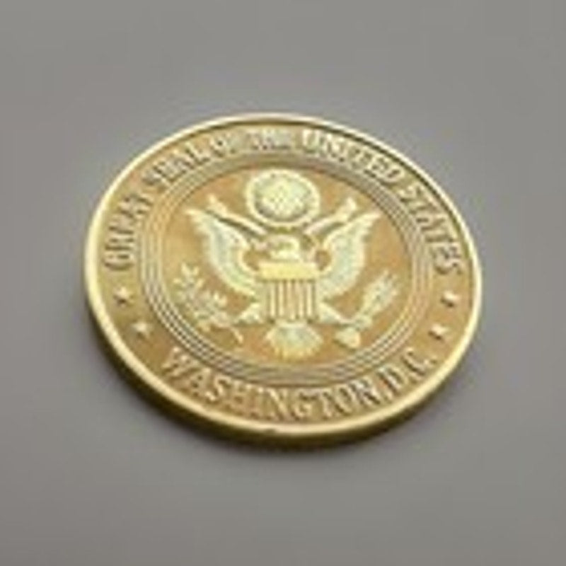 Department of Energy (DOE) Challenge Coin With Blue Velvet Case. Fast Shipping!