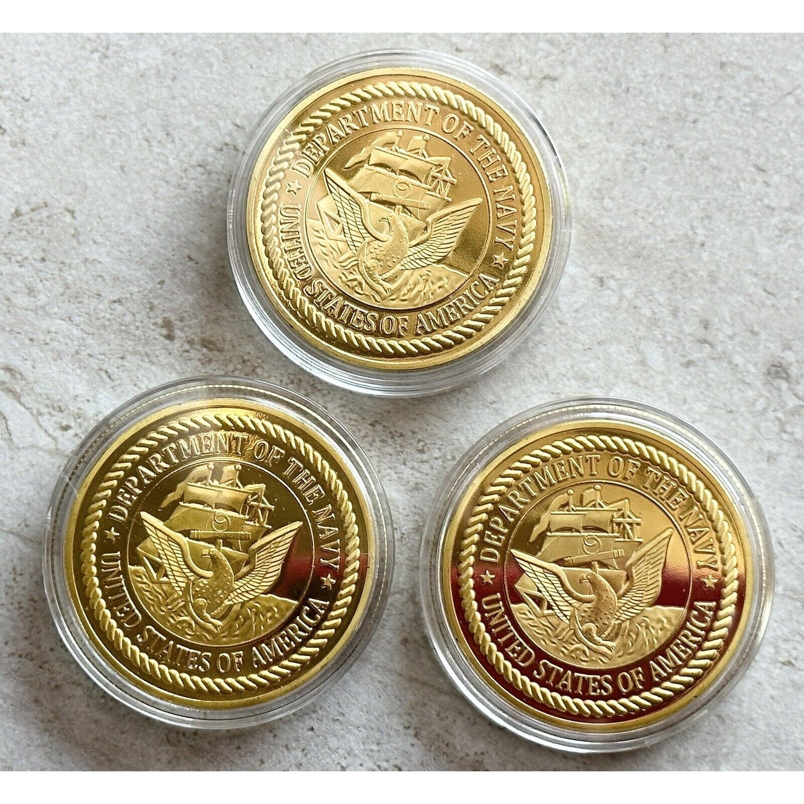 Seal Team FOUR, FIVE, SIX Unit Group US NAVY NAVAL Operations Command Coins