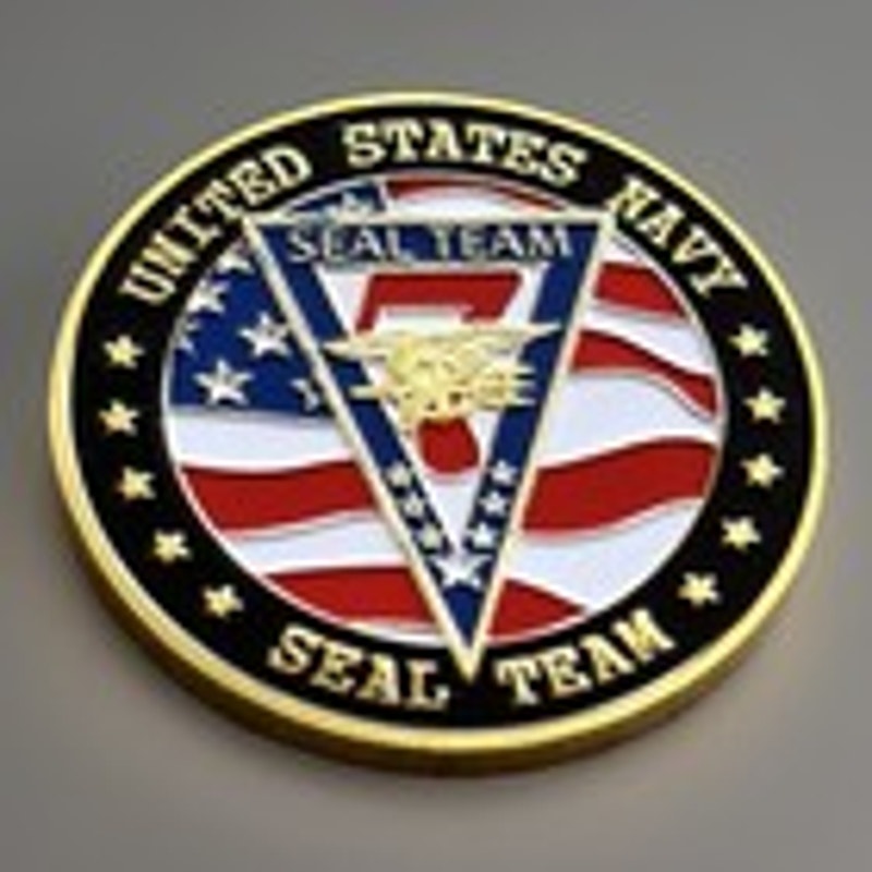 CHALLENGE COIN-Seal Team SEVEN (7) US NAVY NAVAL SPECIAL WARFARE DEVELOPMENT GRP