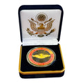 Department of Energy (DOE) Challenge Coin With Blue Velvet Case. Fast Shipping!