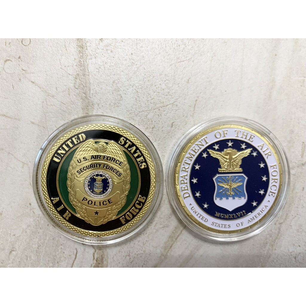 MP- MILITARY POLICE Office Department CHALLENGE COIN USAF