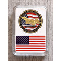 2 Pcs U S AIR FORCE F-22 RAPTOR , F-117 Challenge Coin with case