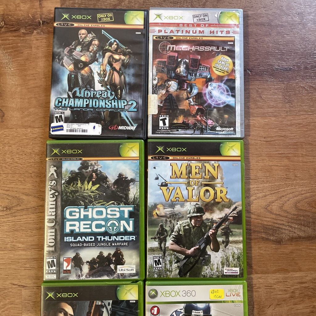 Xbox Games lot of 7