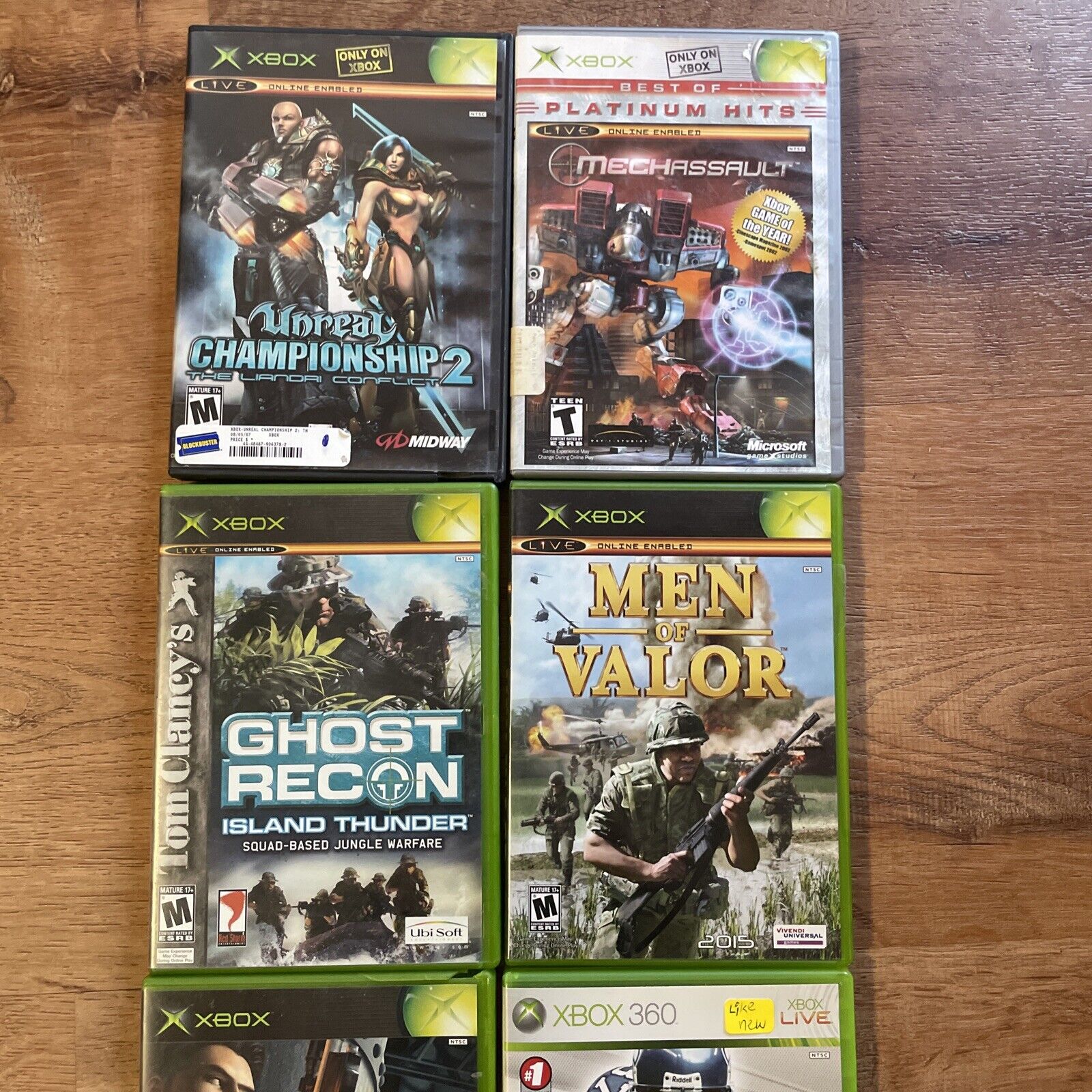 Xbox Games lot of 7