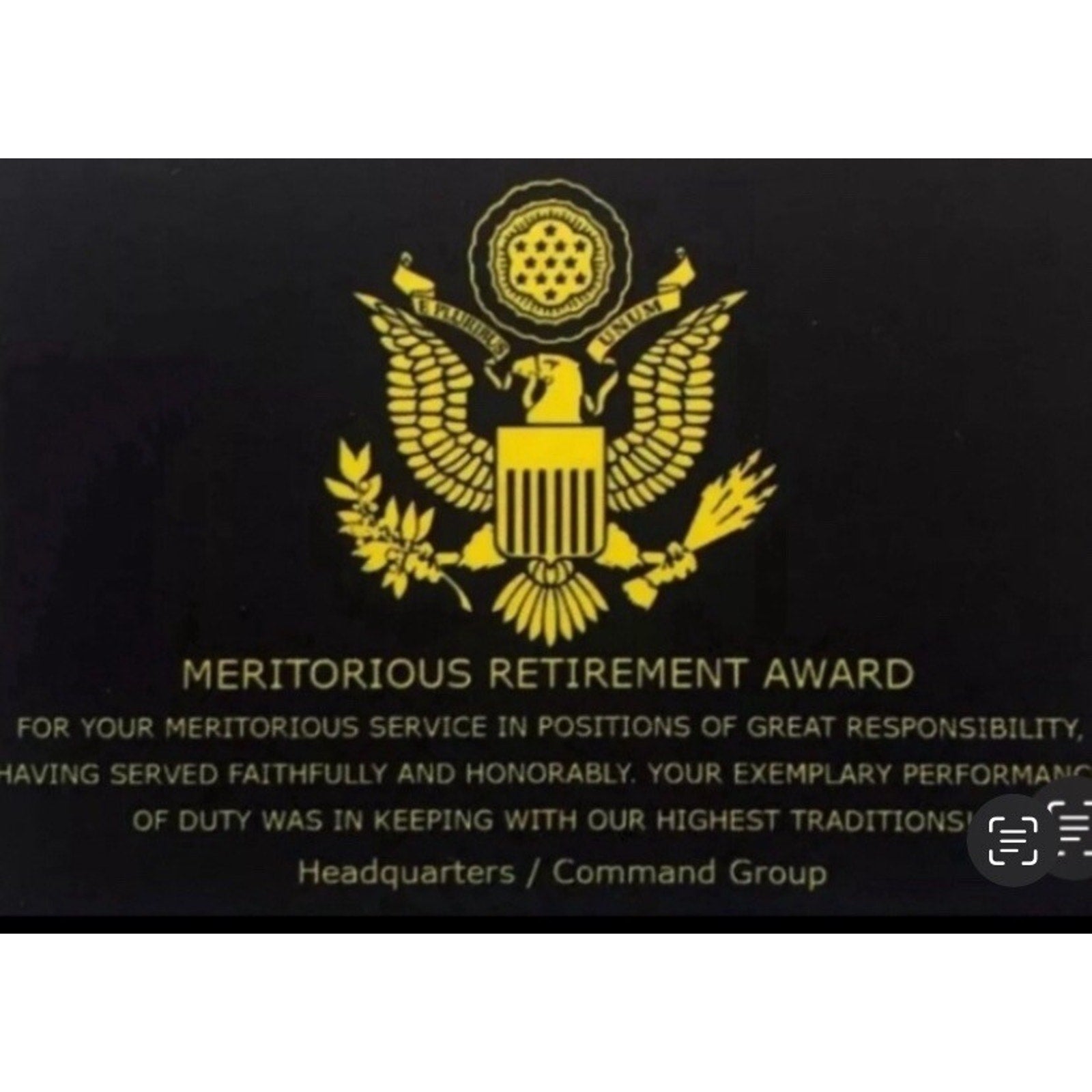 City Of Albuquerque Police Dept Challenge Coin With Retirement Award