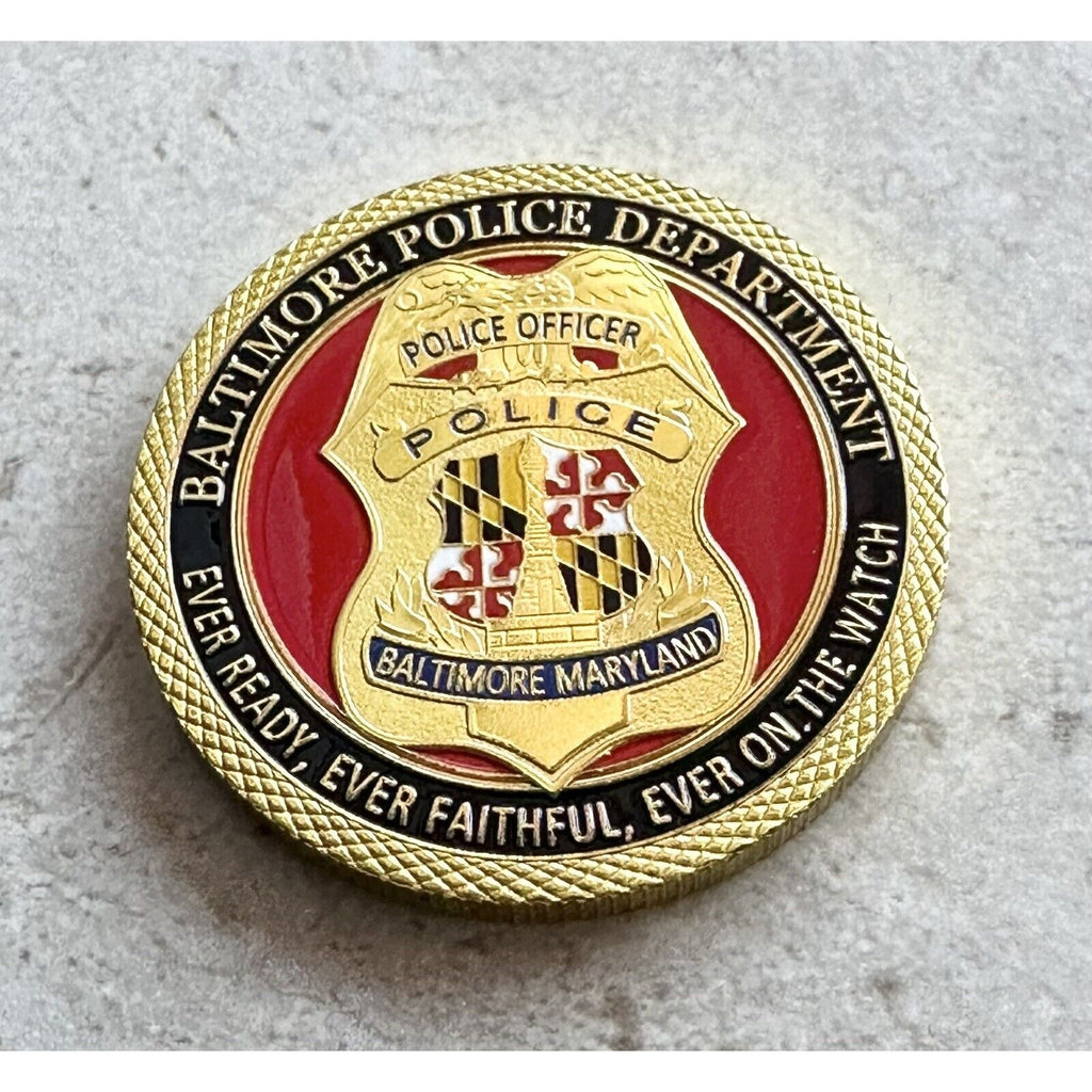 City of Baltimore Police Dept Challenge Coin
