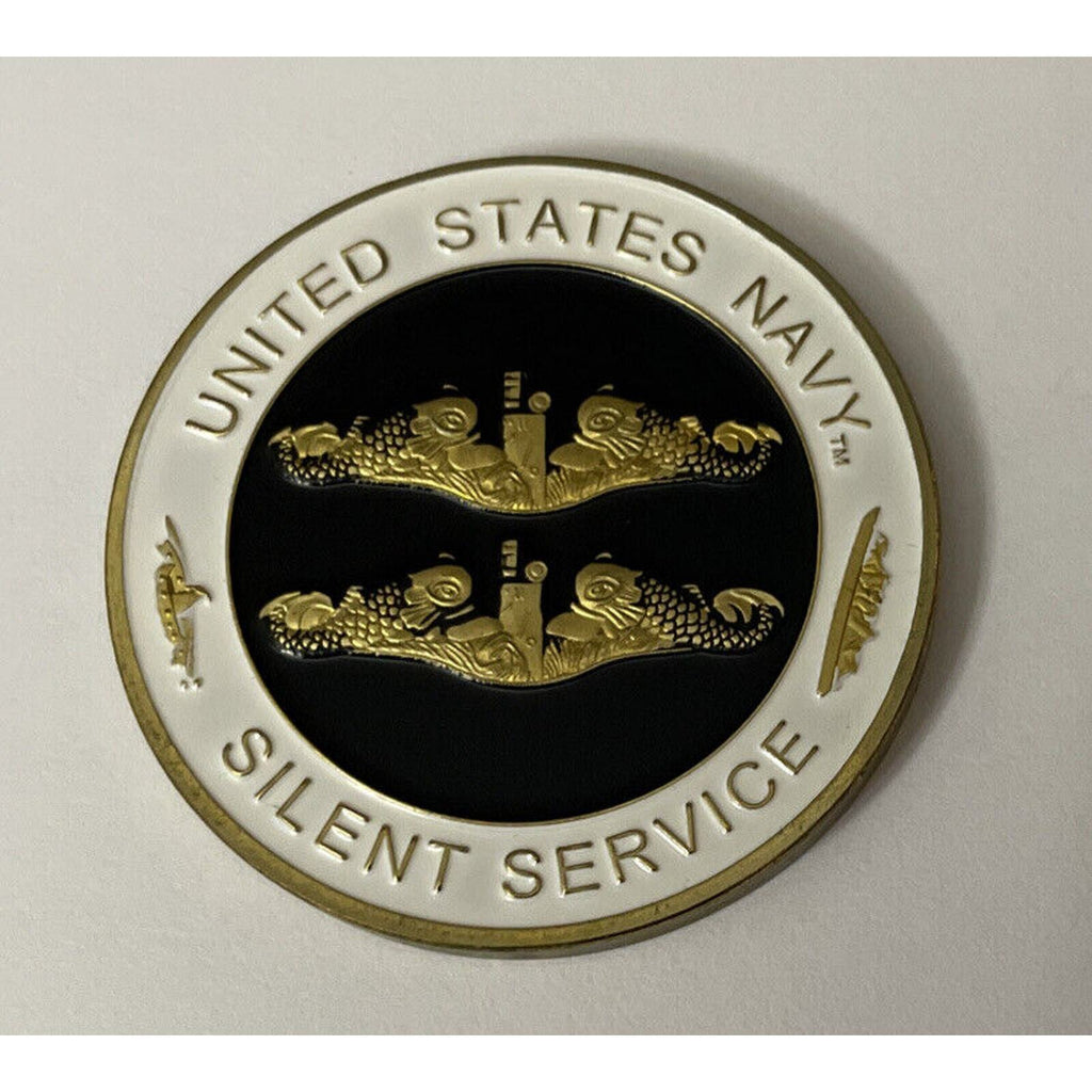 U S Navy Nuclear Submarine Warfare The Official Silent Service US Challenge Coin