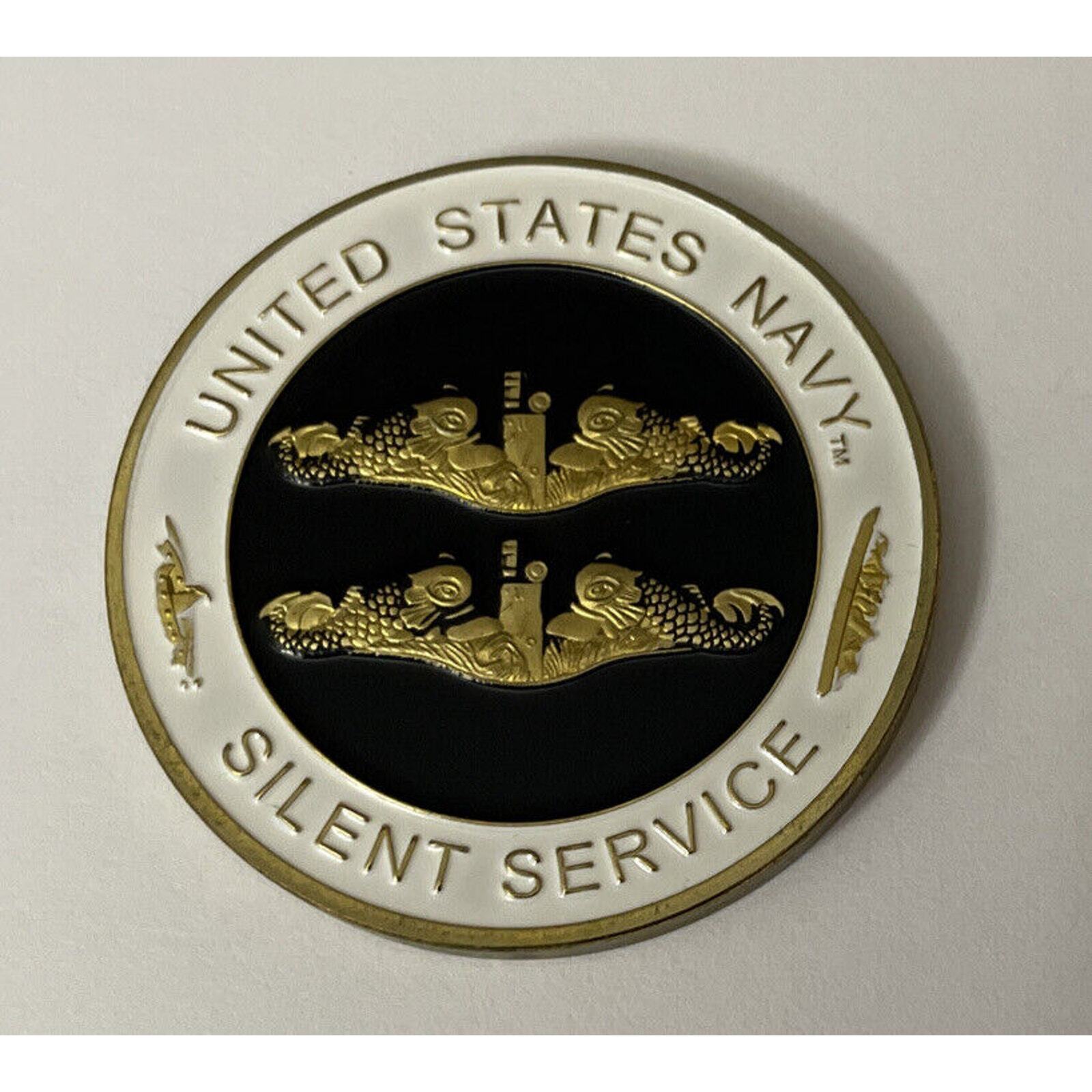 U S Navy Nuclear Submarine Warfare The Official Silent Service US Challenge Coin