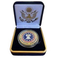 Department of Energy (DOE) Challenge Coin With Blue Velvet Case. Fast Shipping!