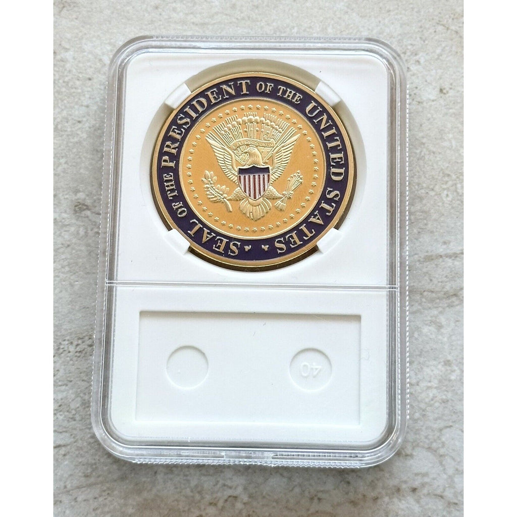 United States Secret Service Coin USSS Seal Of The US President Trump Coin