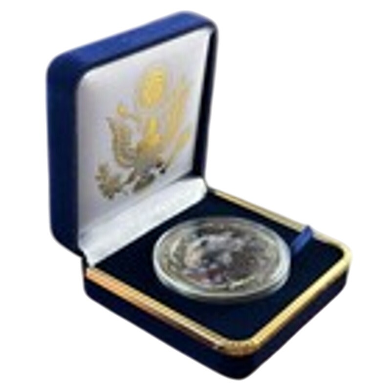 Department of Energy (DOE) Challenge Coin With Blue Velvet Case. Fast Shipping!