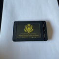 Perfect Fit Challenge Coin Holder Credential Double ID Credit Card Wallet