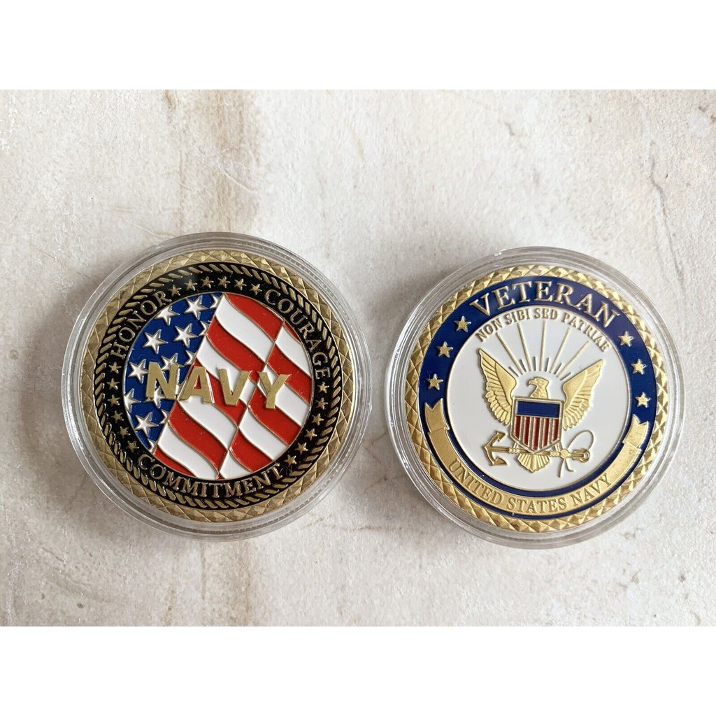 U.S. Navy Vietnam Veteran Challenge Coin. USN