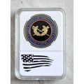 5 Pcs JAG US Army Judge Advocate General Corp Challenge Coin w/case