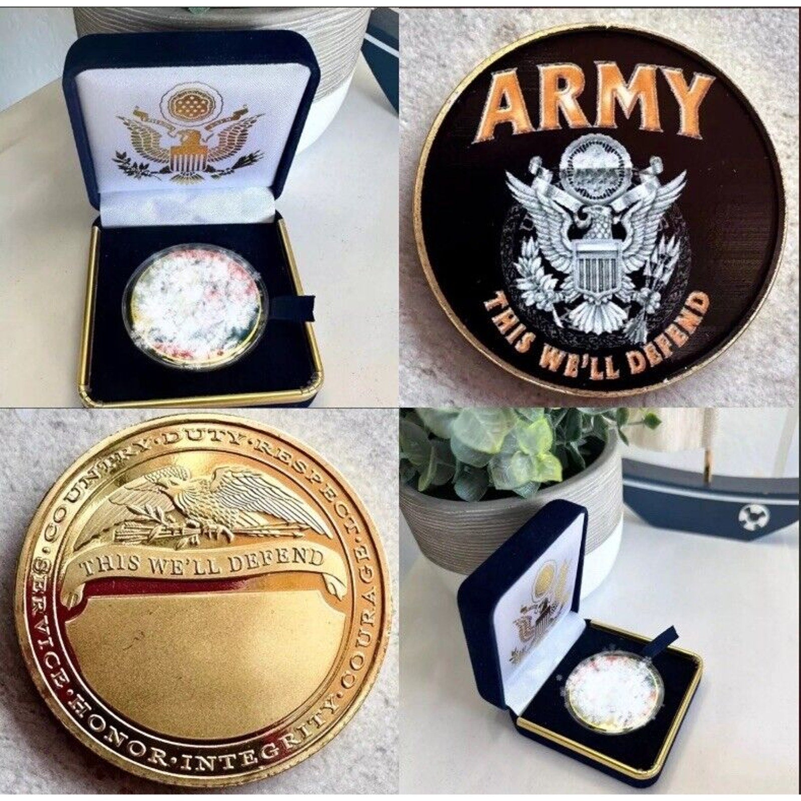 United States Army This We Will Defend Presidential Gift Box Coin