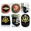 U.S. United States Marine Corps Fleet Marine Force FMF Corpsman w/ velvet case