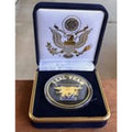 Department of Energy (DOE) Challenge Coin With Blue Velvet Case. Fast Shipping!