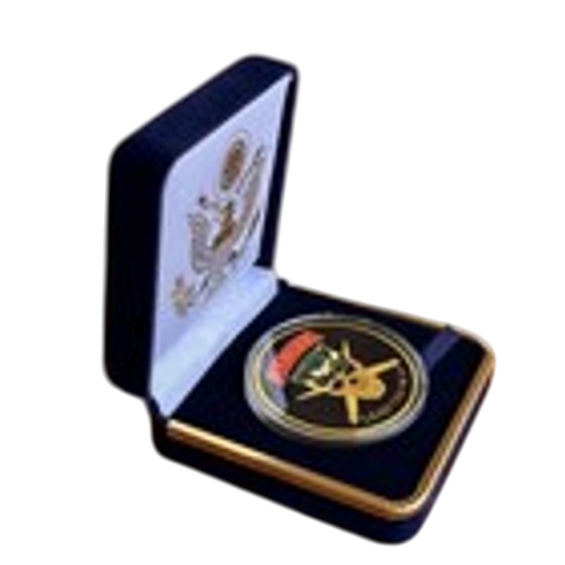 Department of Energy (DOE) Challenge Coin With Blue Velvet Case. Fast Shipping!