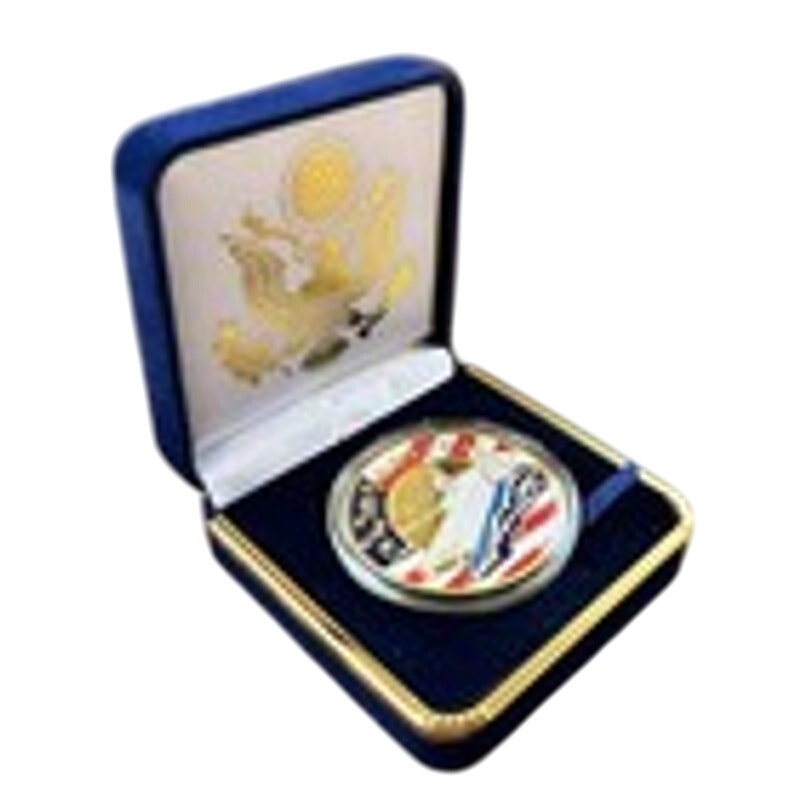 Department of Energy (DOE) Challenge Coin With Blue Velvet Case. Fast Shipping!