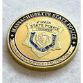 MASSACHUSETTS MA MASS STATE POLICE OfficerMA-USA Trooper Challenge Coin