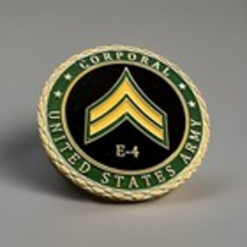 U.S. Army Sergeant E-5 Rank Challenge Coin. New! Fast Shipping! Perfect Gift!