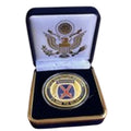Department of Energy (DOE) Challenge Coin With Blue Velvet Case. Fast Shipping!