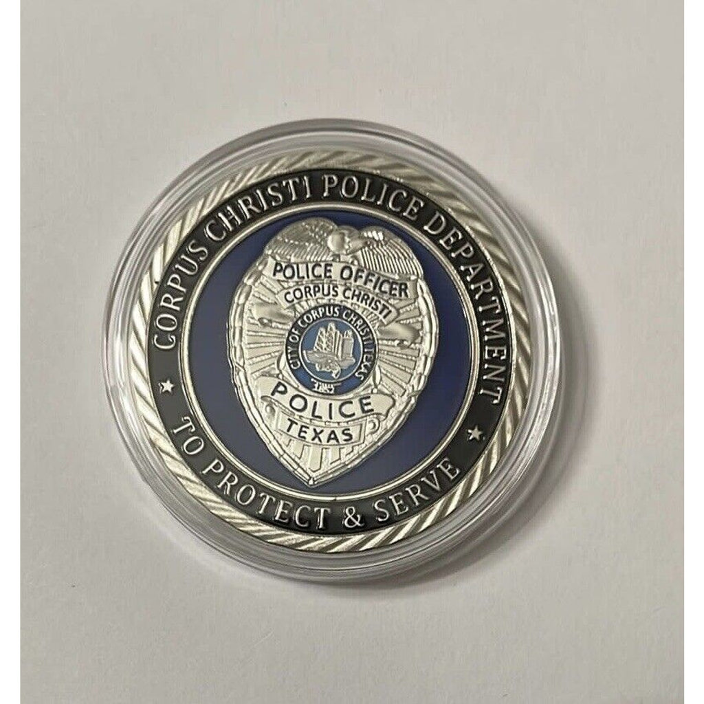 Corpus Christi Texas Police Office Department Challenge Coin