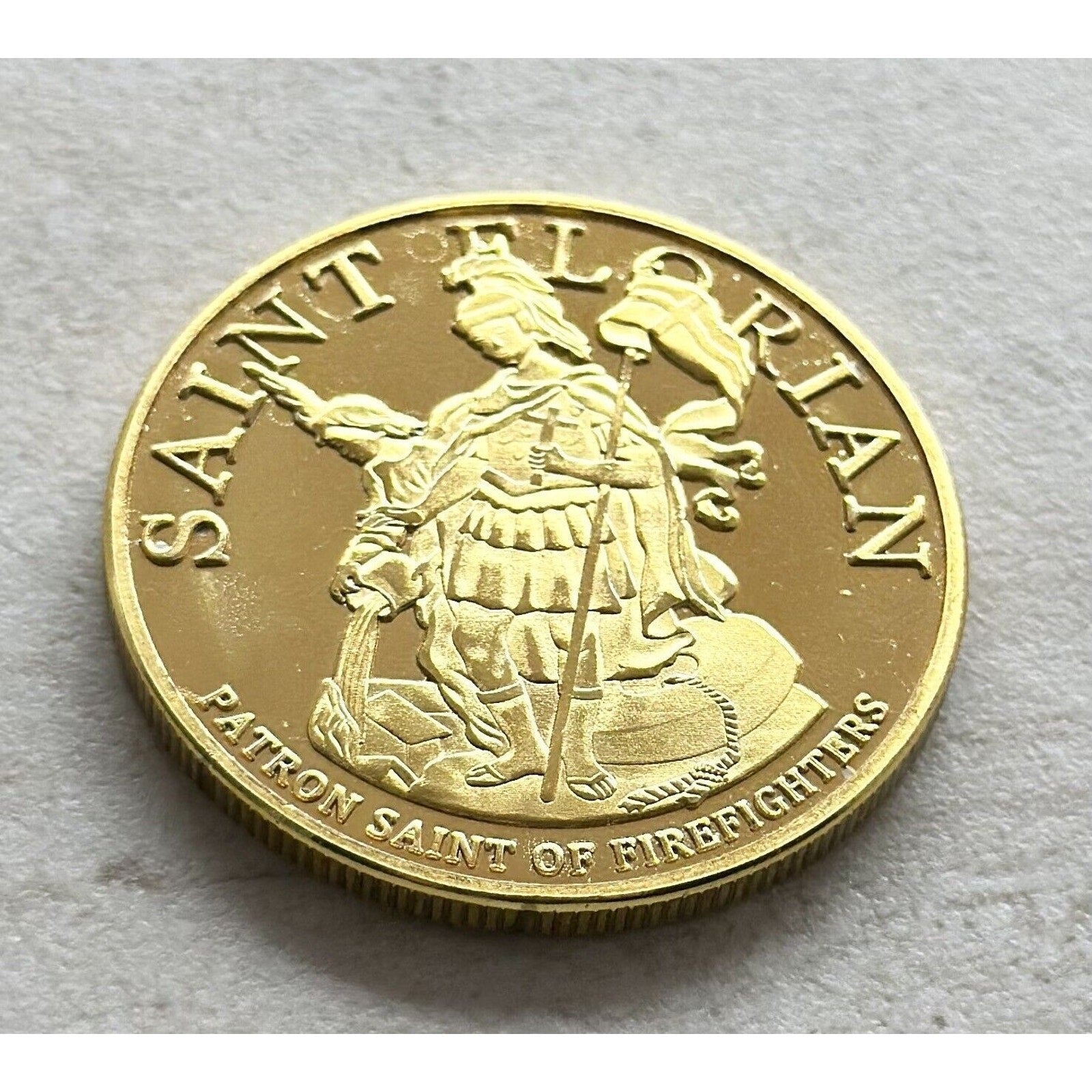 City Of SEATTLE Fire Dept Challenge Coin Come With Special Velvet Case