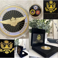 U S NAVAL AVIATOR 'WINGS' Challenge Coin With Retirement Award