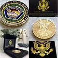 City Of Albuquerque Police Dept Challenge Coin With Retirement Award