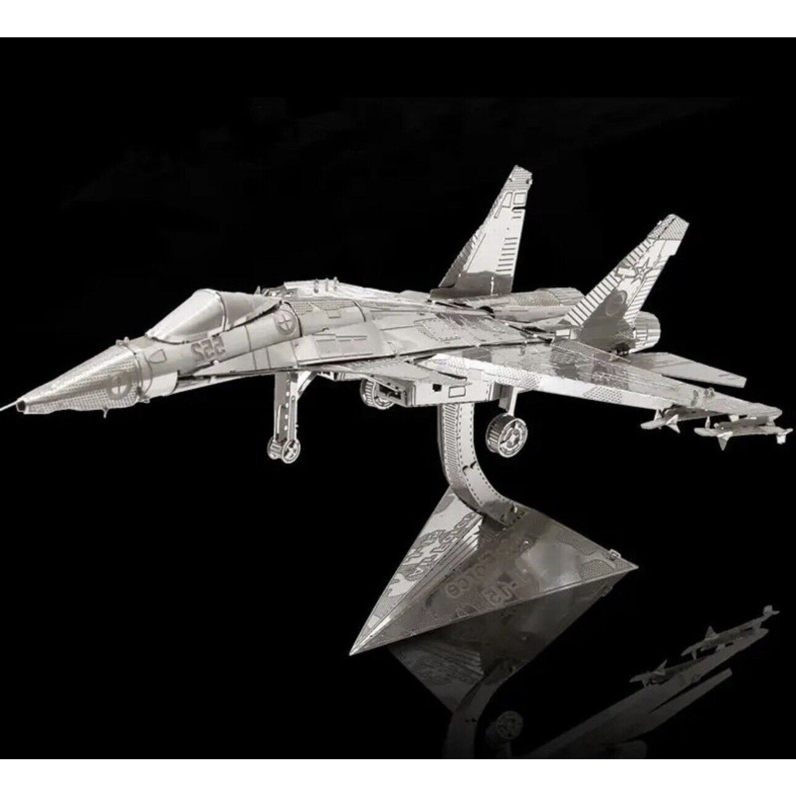 3D Metal Puzzle Air Force J-15 Fighter model KITS Assemble Jigsaw Puzzle