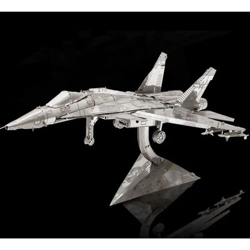 3D Metal Puzzle Air Force J-15 Fighter model KITS Assemble Jigsaw Puzzle