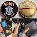 United States Army This We Will Defend With Credential coin holder wallet