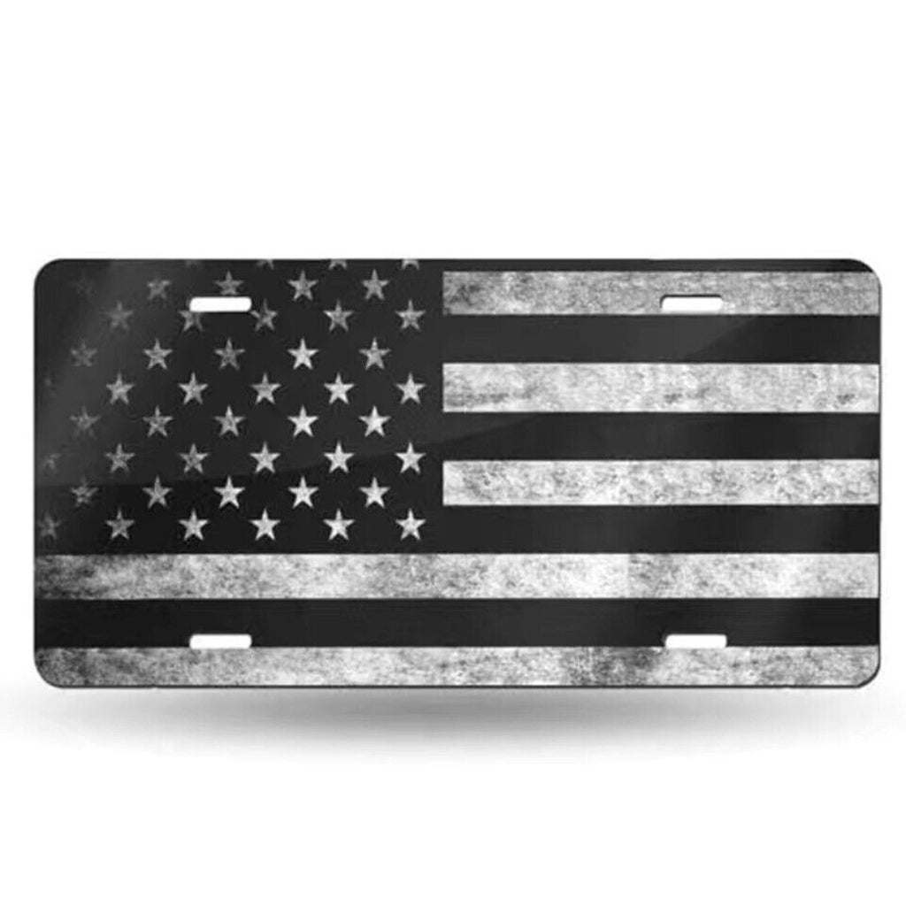 American Flag Tactical Cummins Aluminium License Plate Highest Quality
