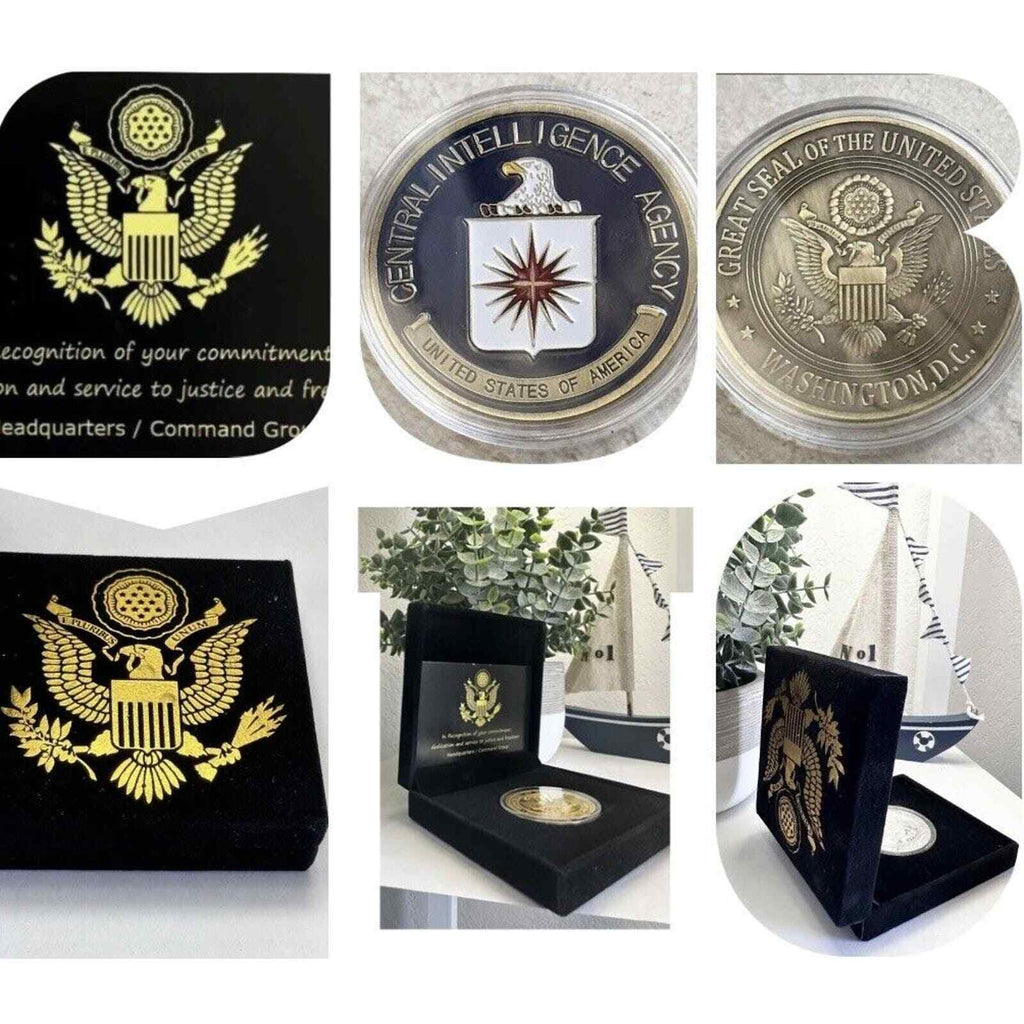 Central Intelligence Agency (CIA) Challenge Coin USA