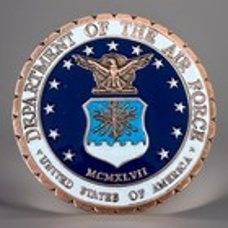 Department of Energy (DOE) Challenge Coin With Blue Velvet Case. Fast Shipping!