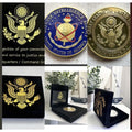 Defense Intelligence Agency (DIA) Challenge coin With Special Velvet Case USA