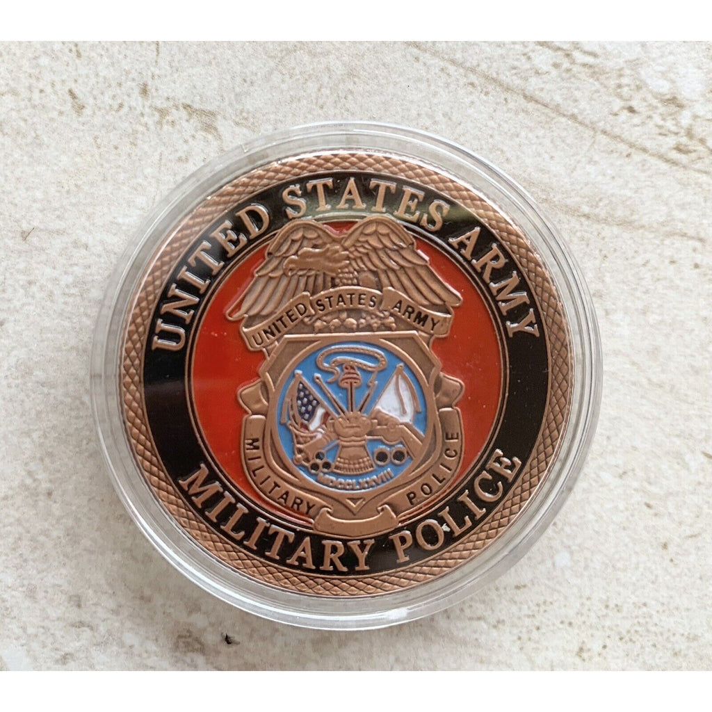 MP-Military Police Office Department Agent Challenge Coin-Army