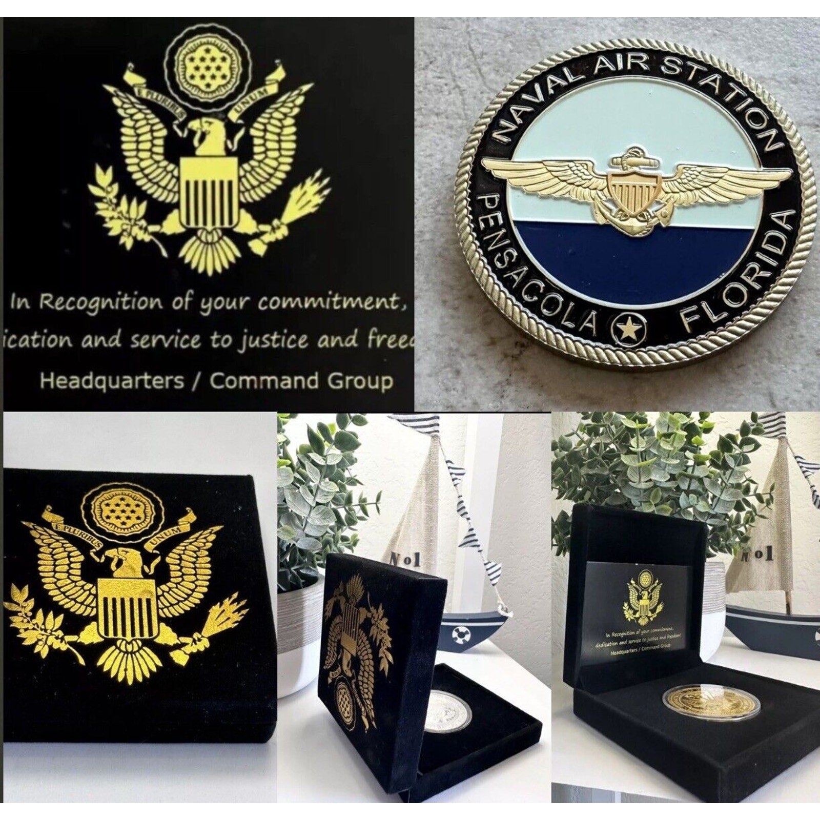 USN Navy NAS Pensacola Florida USA .coin
