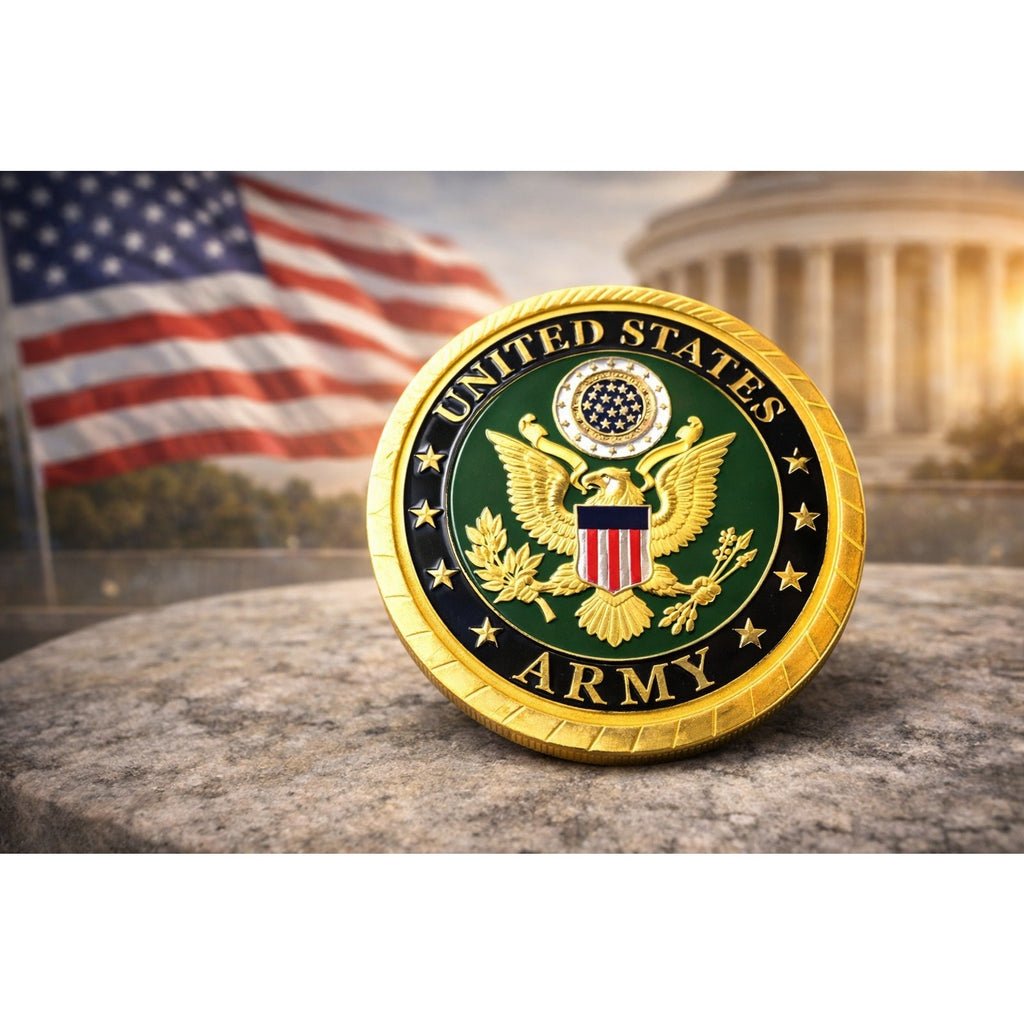 US ARMY MEDICAL SERVICE CORPS Challenge Coin with Case ·FAST SHIPPING· ·NEW·