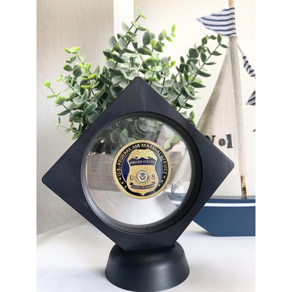Federal Air Marshal Service United States Challenge Coin 40mm w 3D Display