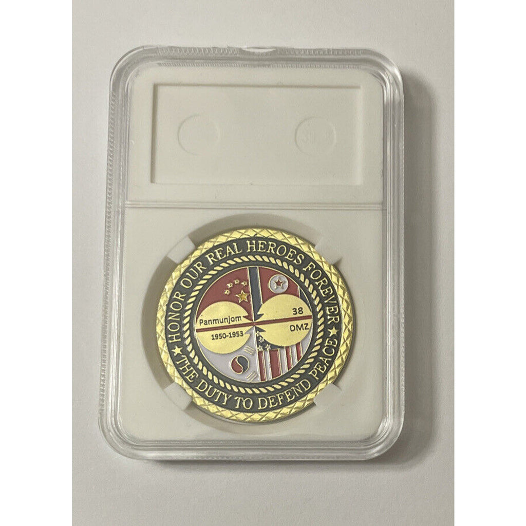 Korean War Veteran Military Army Challenge Coin
