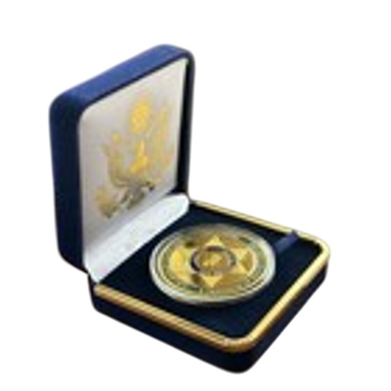 Department of Energy (DOE) Challenge Coin With Blue Velvet Case. Fast Shipping!