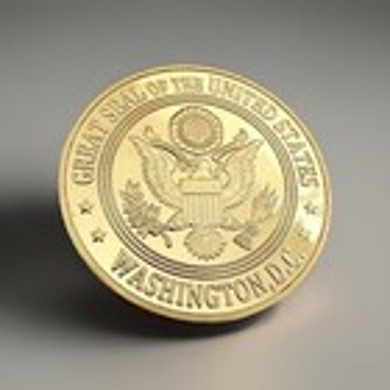 Department of Energy (DOE) Challenge Coin With Blue Velvet Case. Fast Shipping!