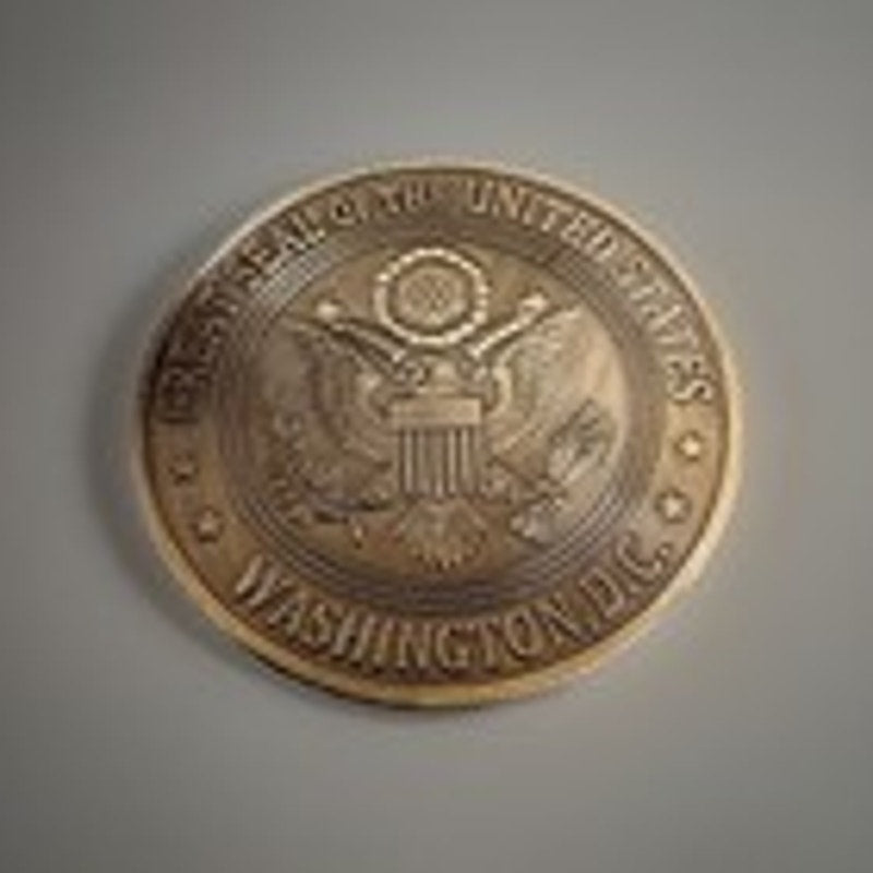 Department of Energy (DOE) Challenge Coin With Blue Velvet Case. Fast Shipping!