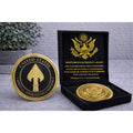 UNITED STATES SPECIAL OPERATIONS COMMAND Challenge Coin USA w/ Retirement Award